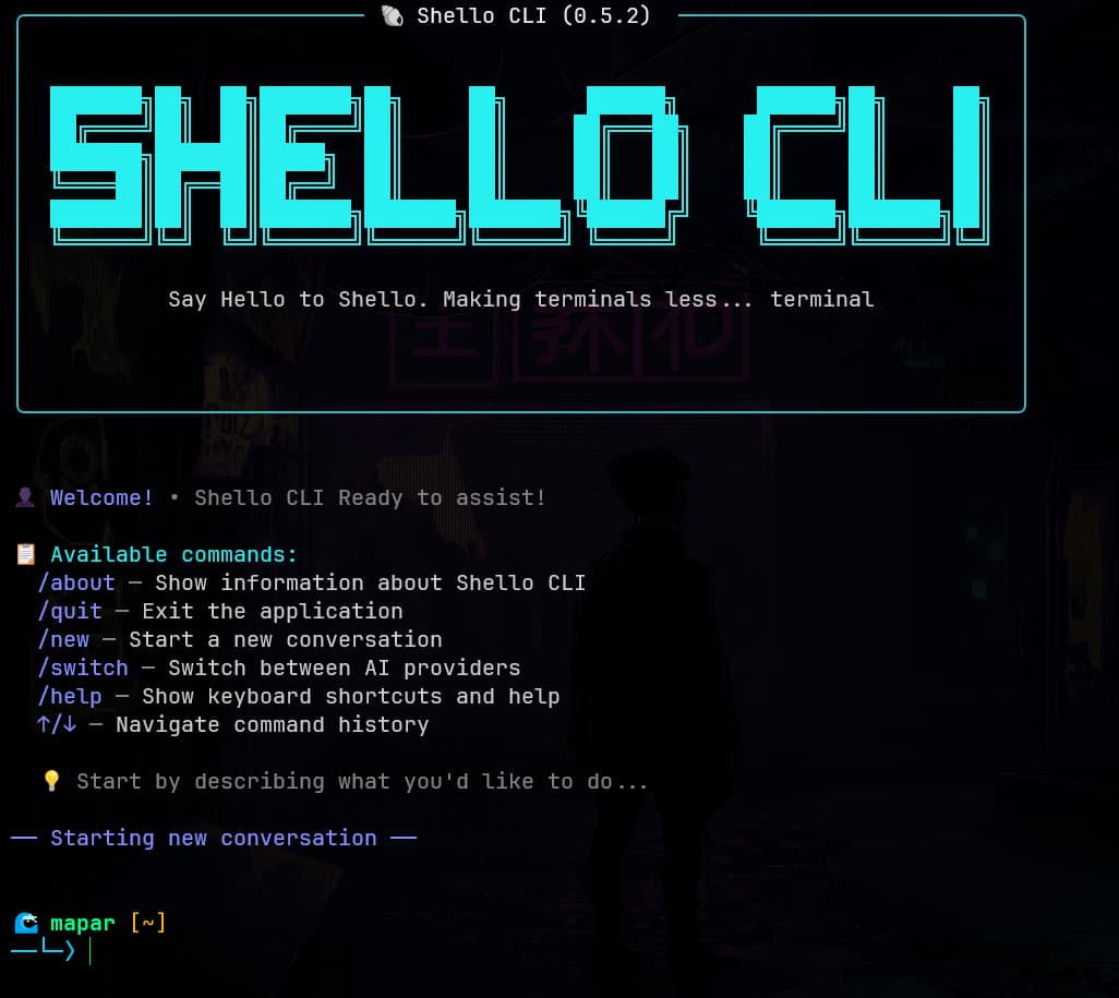 Shello CLI